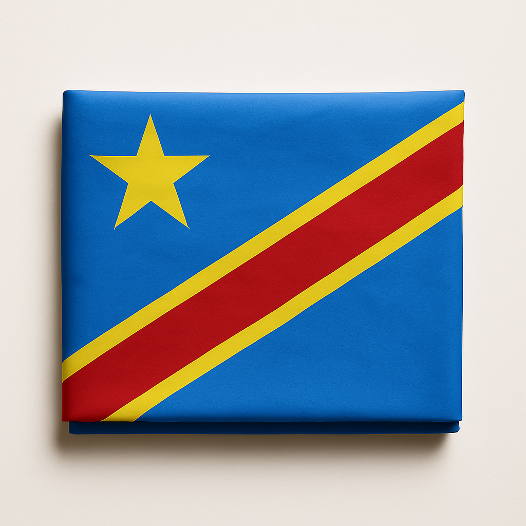 Flag of the Democratic Republic of Congo