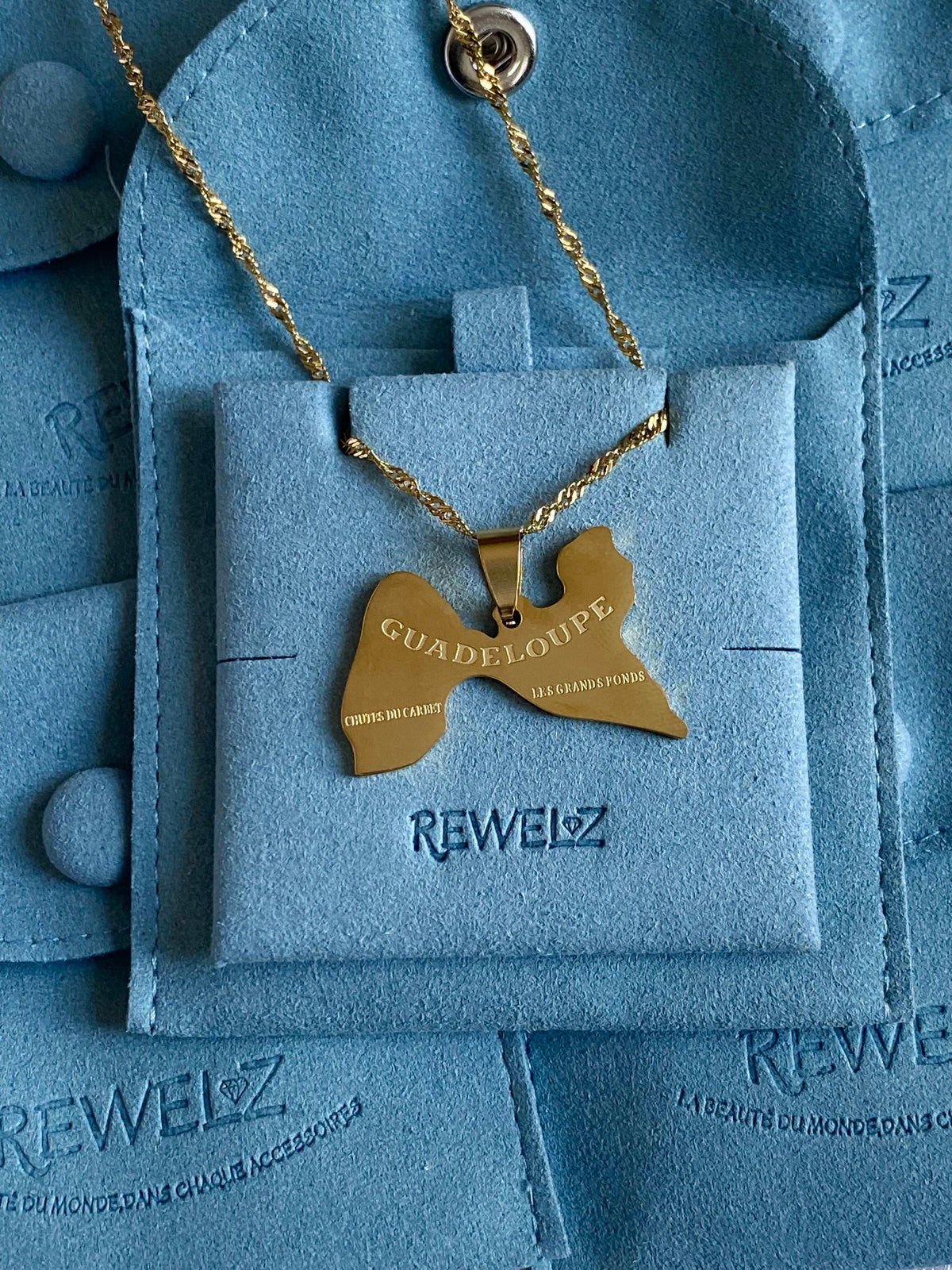 Collier « Signature » Guadeloupe rewelz
