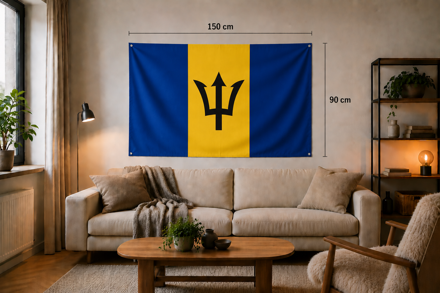 Drapeau de la Barbade rewelz