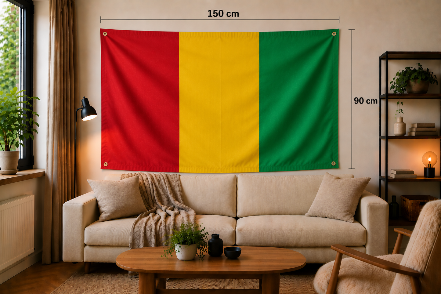 Drapeau de la Guinée Conakry rewelz