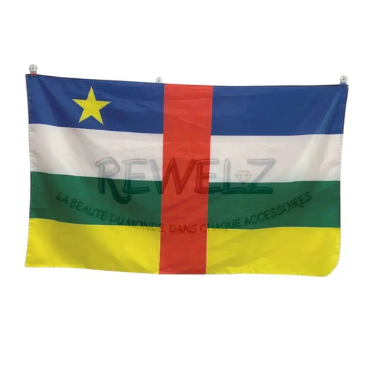 Drapeau de la République Centrafricaine rewelz