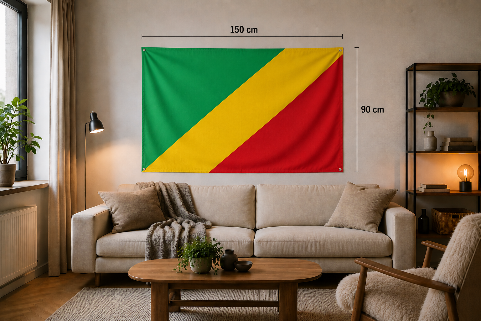 Drapeau de la République du Congo rewelz