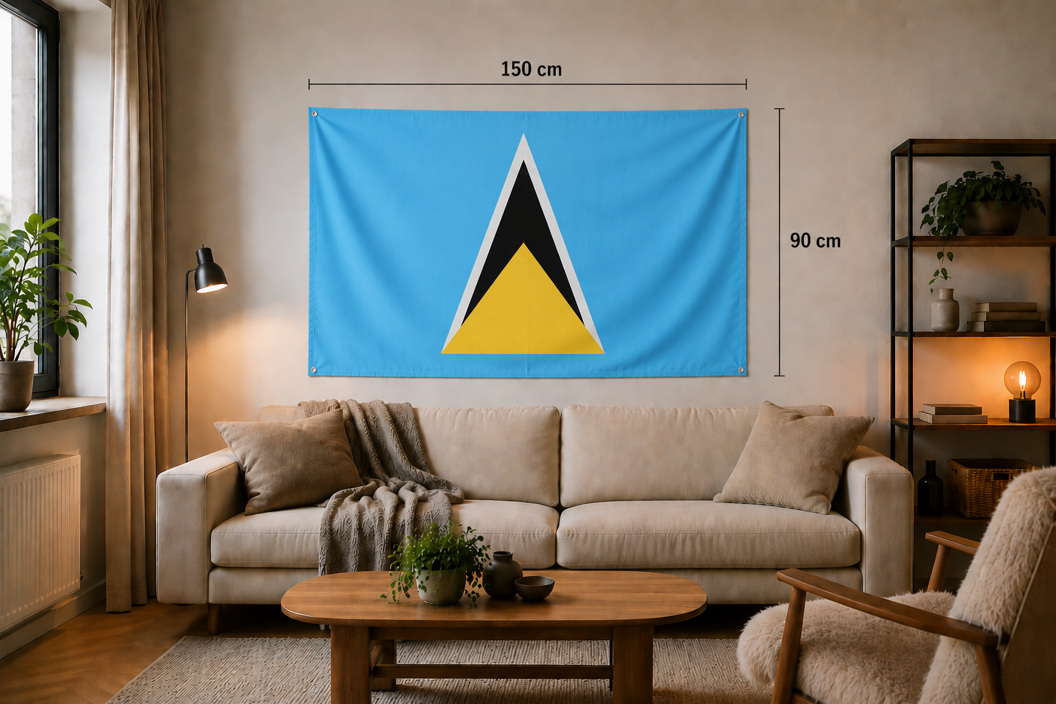 Drapeau de la Sainte Lucie rewelz