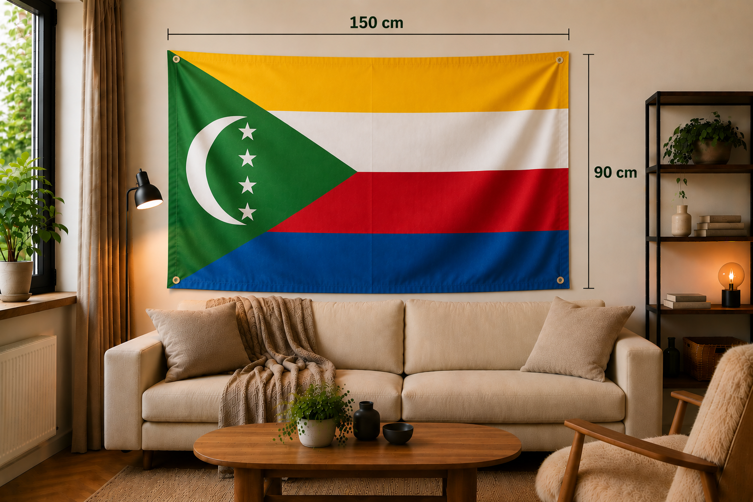 Drapeau des Comores rewelz