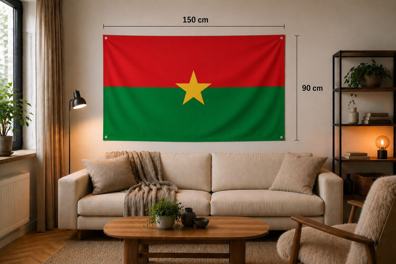 Drapeau du Burkina Faso rewelz