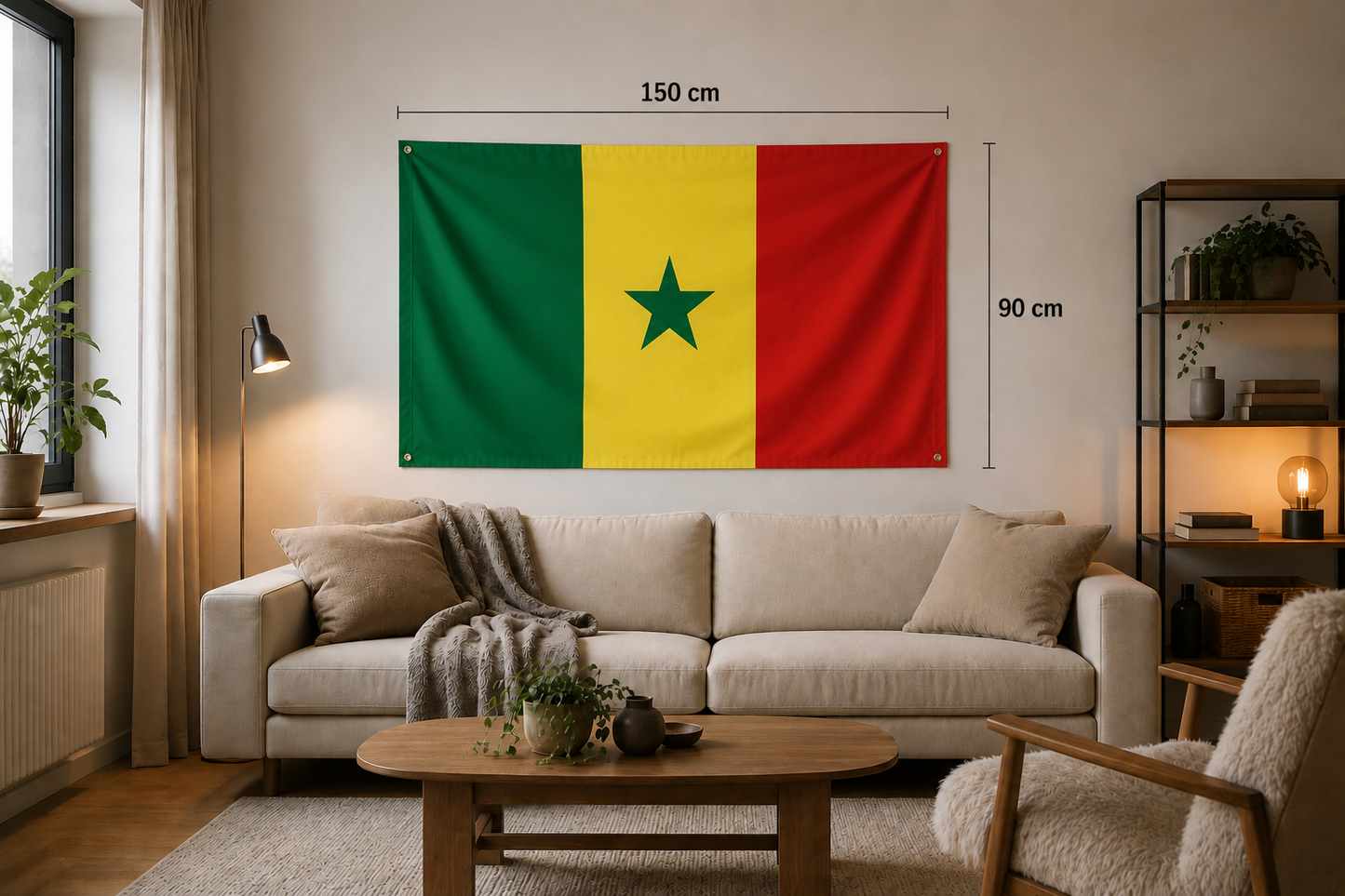 Drapeau du Sénégal rewelz