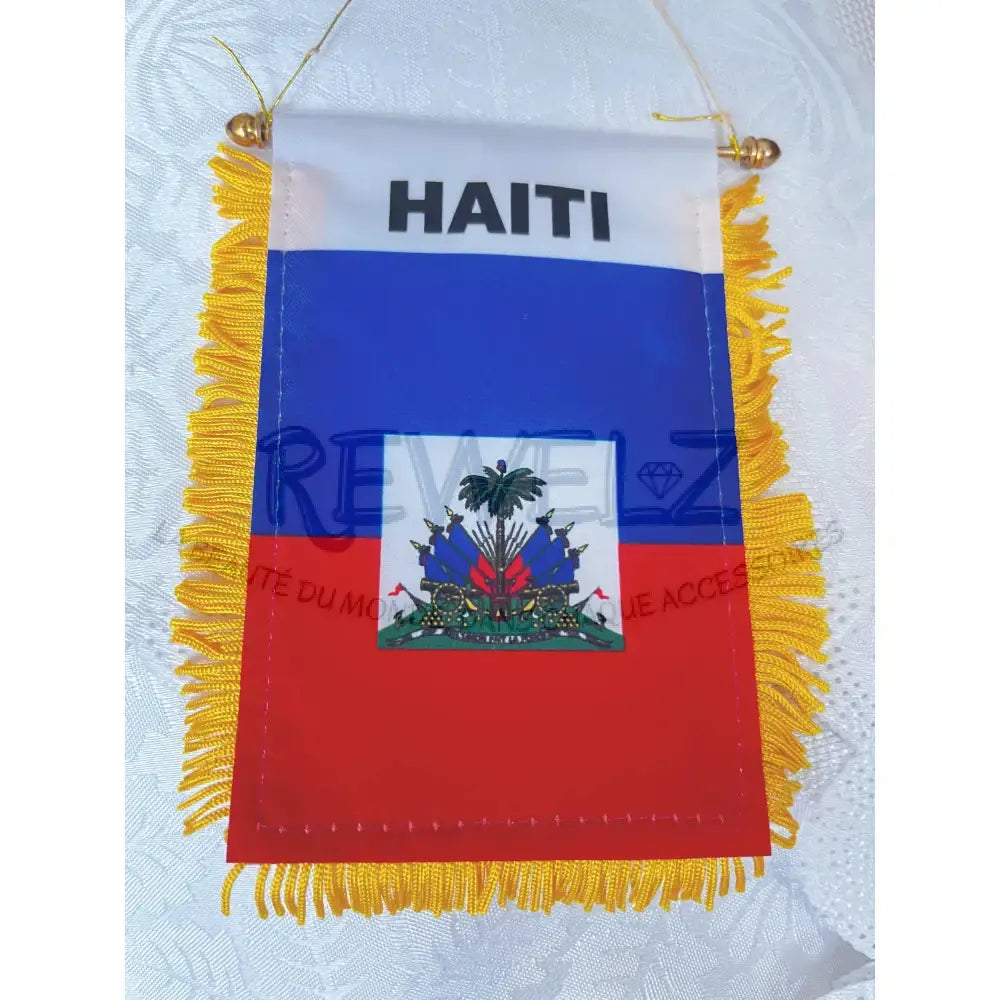 Mini drapeau haïtien